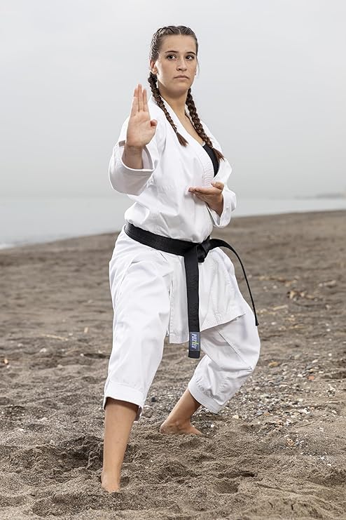 Karate Uniform for Kids & Adults Lightweight Student Gi Pants and Jackets for Martial Arts Uniform With Free Belt